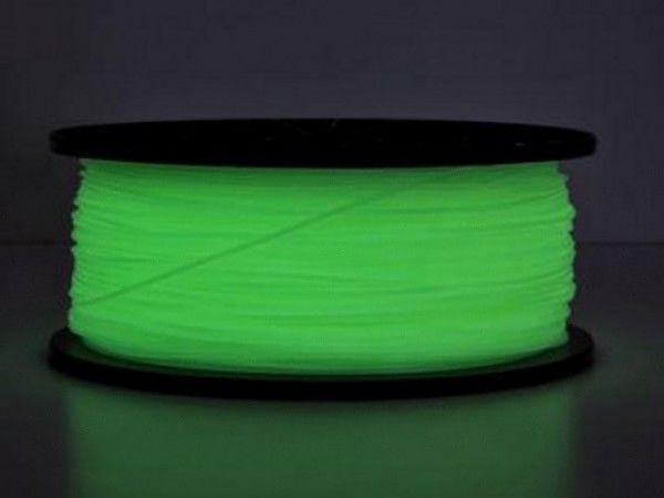 3D FILAMENT CM 1,75 mm ABS sötétben világító Glow-in-Dark zöld 1000g 1kg