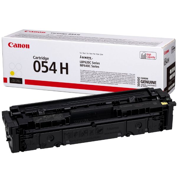 Canon CRG054H Toner Yellow 2,3K (EREDETI)