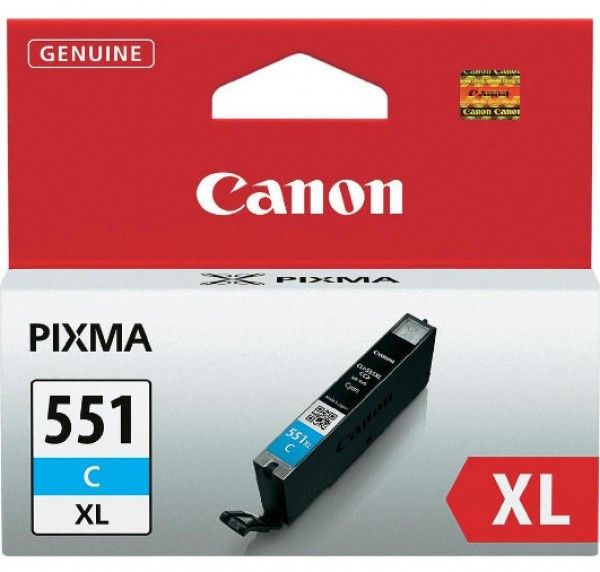 Canon CLI551XL Patron Cyan
