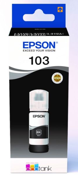 Epson T00S1 Tinta Black 70ml No.103 (Eredeti)