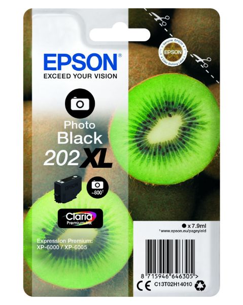 Epson T02H1 Patron Photo Black 7,9ml (Eredeti)