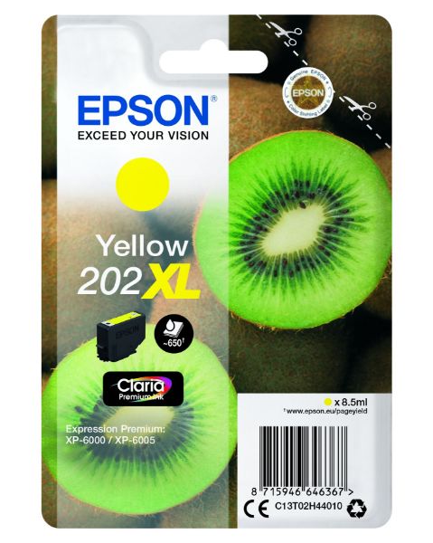 Epson T02H4 Patron Yellow 8,5ml XL (Eredeti)
