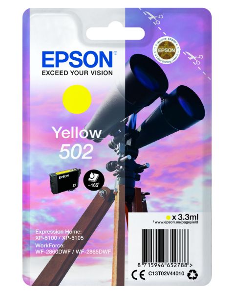 Epson T02V4 Patron Yellow 3,3ml (Eredeti)