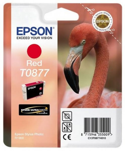 Epson T0877 Patron Red 11,4ml (Eredeti)