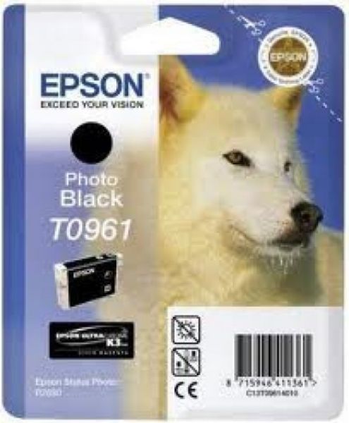 Epson T0961 Patron Photo Black 11,4ml (Eredeti)