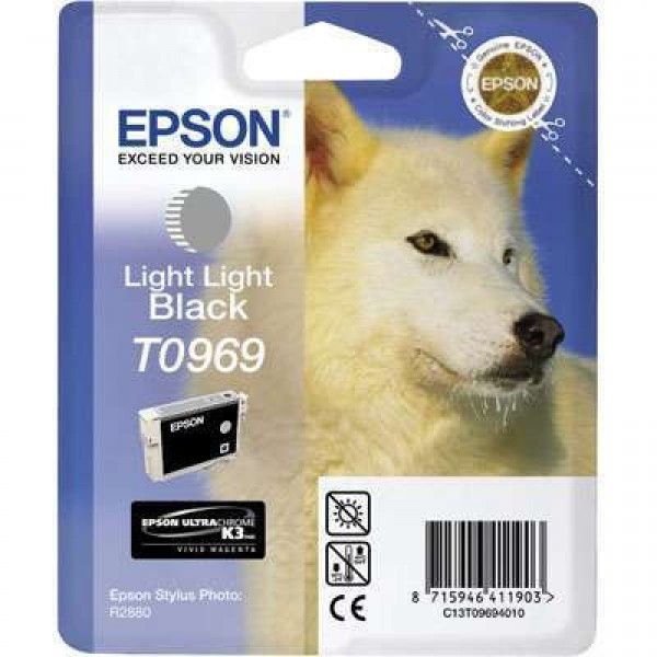 Epson T0969 Patron Light Light Black 11,4ml (Eredeti)