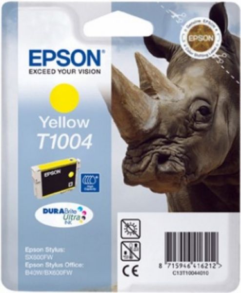 Epson T1004 Patron Yellow 11,1ml (Eredeti)