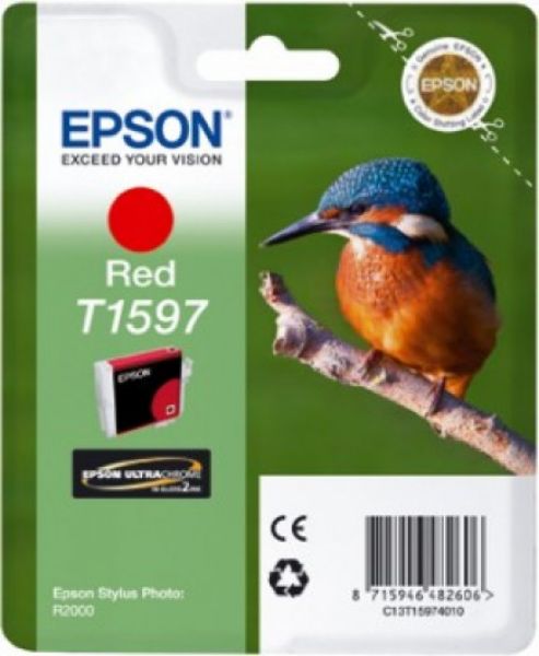 Epson T1597 Patron Red 17ml (Eredeti)