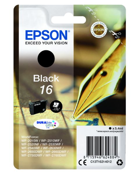 Epson T1621 Patron Black 5,7ml 16 (Eredeti)