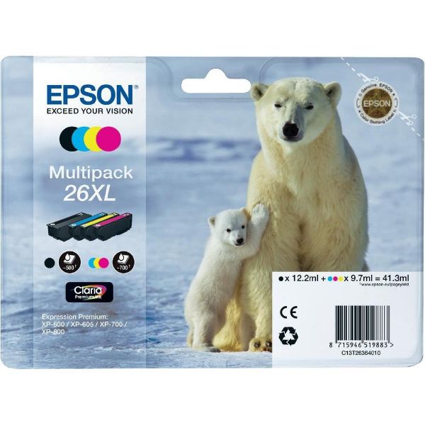 Epson T2636 Patron Multipack 26XL (Eredeti)