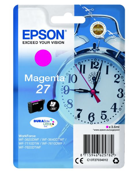 Epson T2703 Patron Magenta 3,6ml (Eredeti)