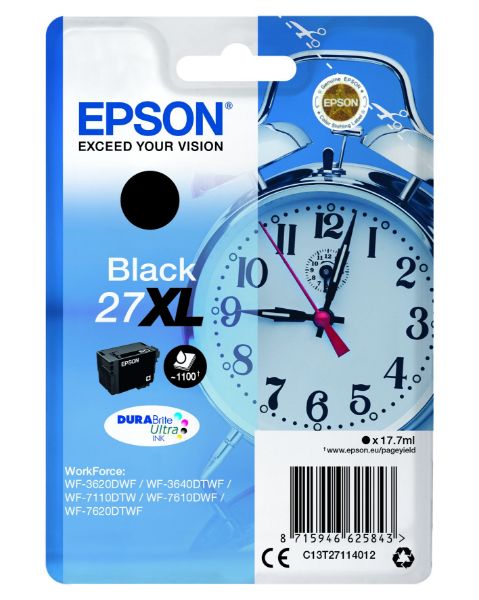 Epson T2711 Patron Black 17,7ml (Eredeti)