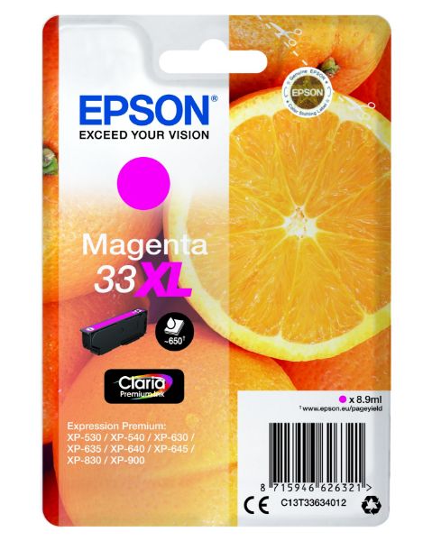 Epson T3363 Patron Magenta 8,9ml (Eredeti)