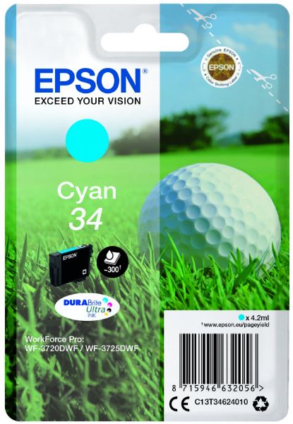 Epson T3462 Patron Cyan 4,2 ml (Eredeti)