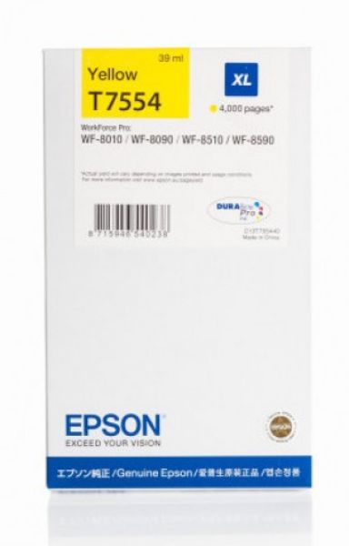 Epson T7554 Patron Yellow 4K (Eredeti)