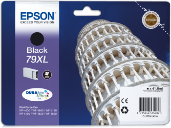 Epson T7901 Patron Black 2,6K (Eredeti)