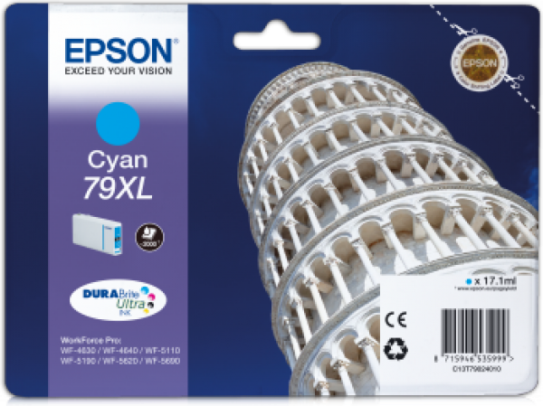 Epson T7902 Patron Cyan 2K (Eredeti)