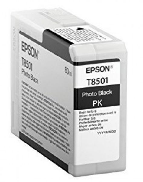 Epson T8501 Patron Photo Black 80 ml /original/