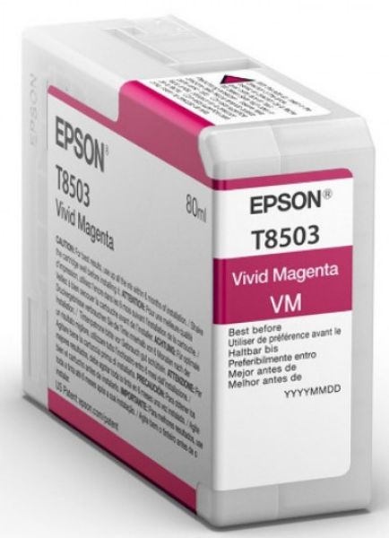Epson T8503 Patron Magenta 80 ml /original/