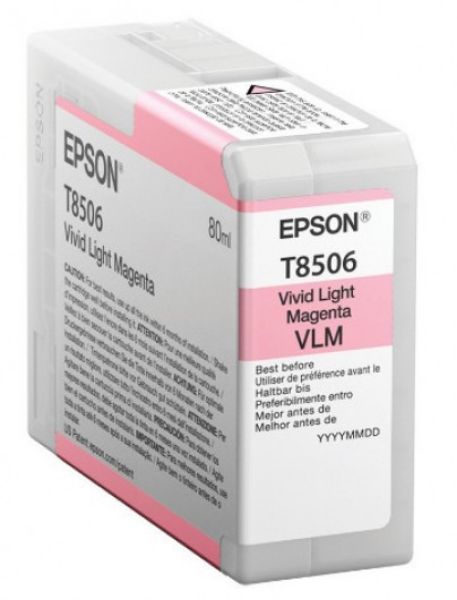Epson T8506 Patron Light Magenta 80 ml /original/