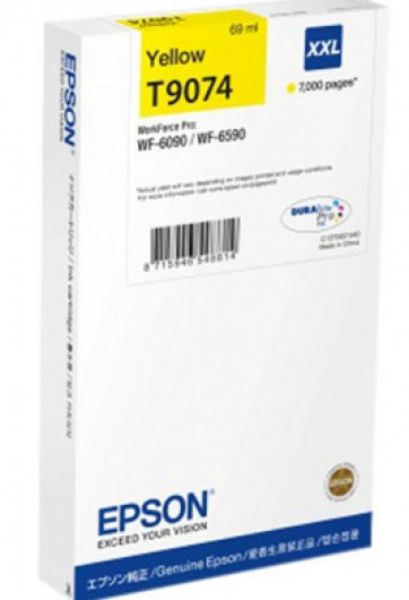 Epson T9074 Patron Yellow 7K (Eredeti)