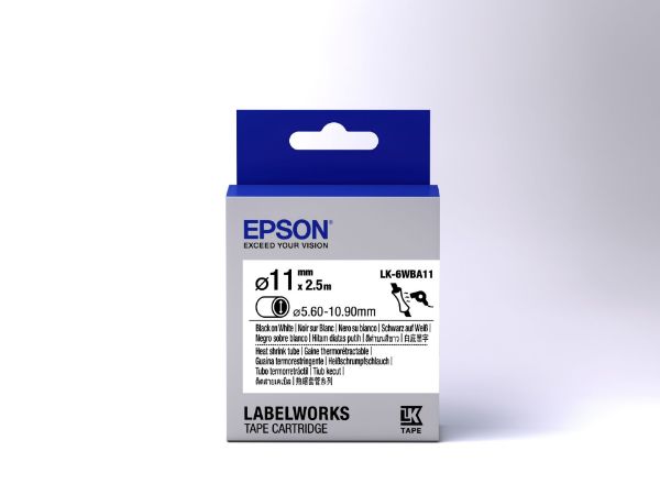 Epson LK-6WBA11 Black/White D11mm szalag(2.5m)