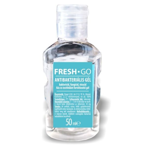 FRESH GO Antibakteriális gél 50ml