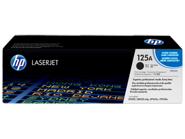 HP CB540A Toner Black 2,2k No.125A (Eredeti)