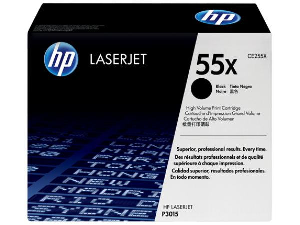 HP CE255X Toner Black 12,5k No.55X (Eredeti)