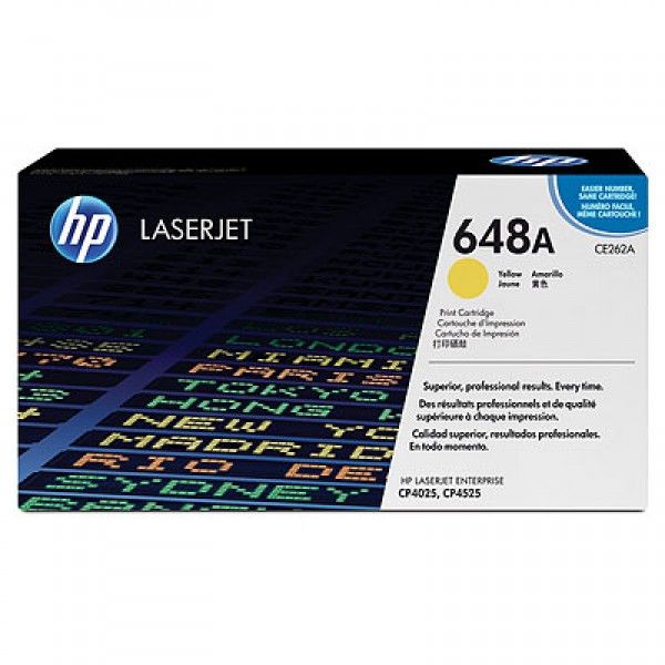 HP CE262A Toner Yellow 11k No.648A (Eredeti)