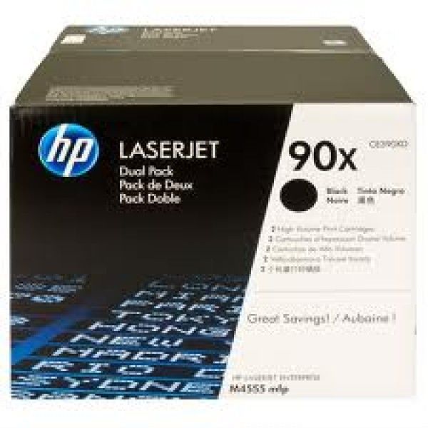 HP CE390XD Toner Black 24k No.90X (Eredeti)