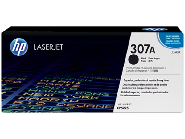 HP CE740A Toner Black 7k No.307A (Eredeti)