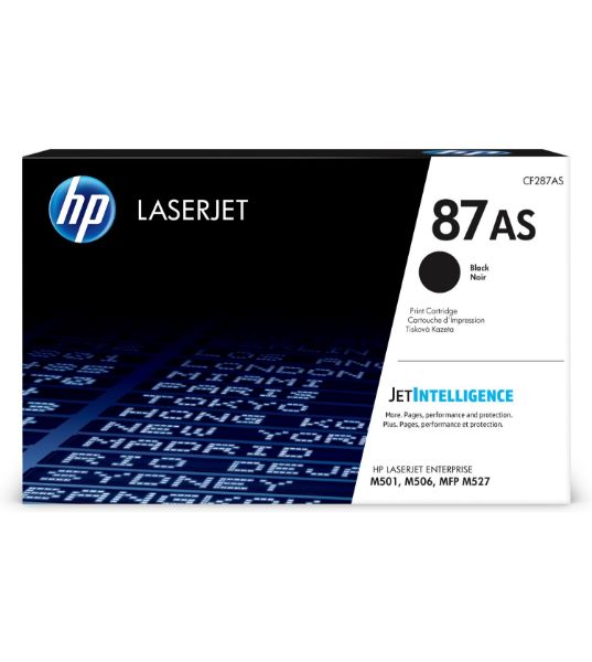 HP CF287AS Toner Bk 6k No.87AS (Eredeti)