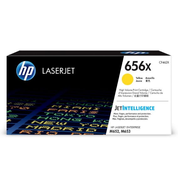 HP CF462X Toner Yellow 22k No.656X (Eredeti)