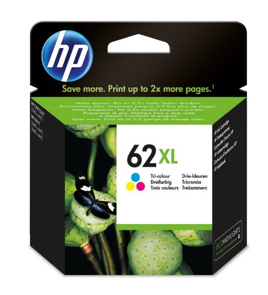 HP C2P07AE Patron Tri Col No.62XL (Eredeti)