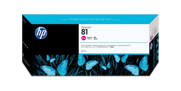 HP C4932A Patron Magenta 680ml No.81 (Eredeti)