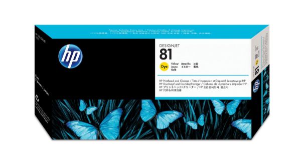 HP C4953A Pr.head Yellow No.81 (Eredeti)