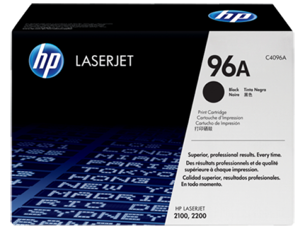 HP C4096A Toner Black 5k No.96A (Eredeti)
2017/18-as gyártás