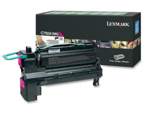 Lexmark C792/X792 Return Toner Magenta 6K (Eredeti) C792A1MG