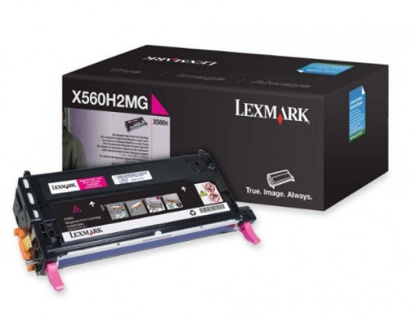 Lexmark X560 High Toner Magenta 10K (Eredeti) X560H2MG