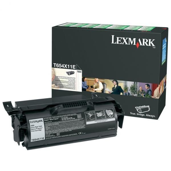 Lexmark T654/656 Extra High Return Toner 36K (Eredeti) T654X11E