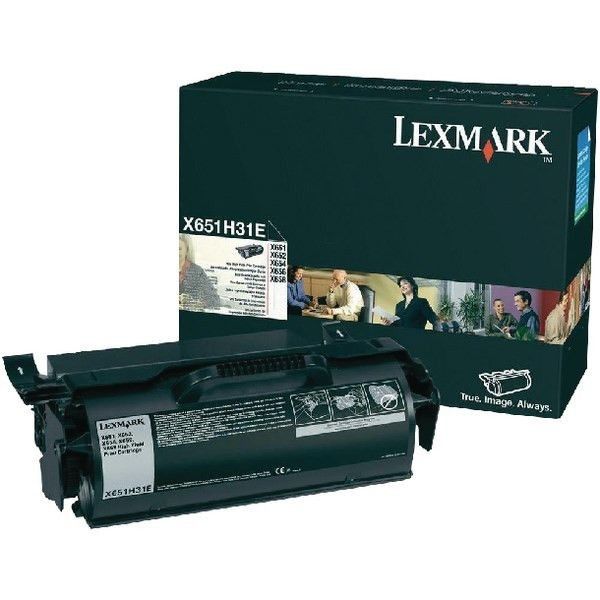 Lexmark X65x High Corporate Toner 25K (Eredeti) X651H31E