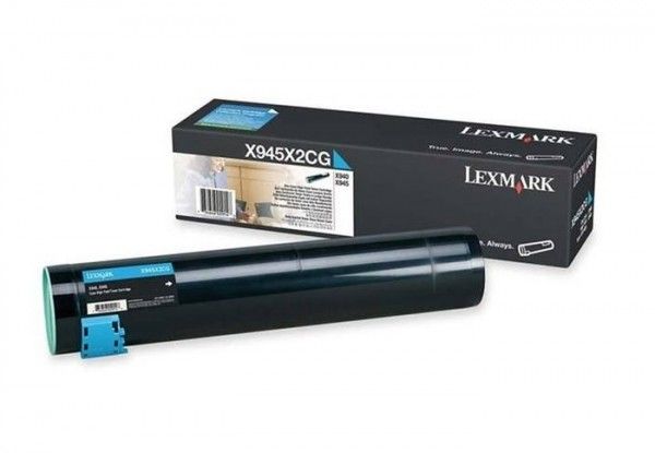 Lexmark X940/945e High Toner Cyan 22k (Eredeti) X945X2CG