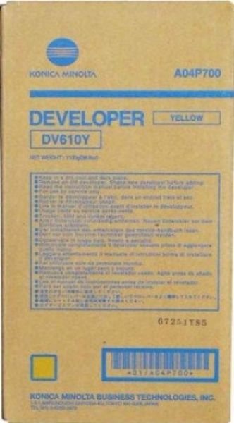 Minolta DV610 Yellow Developer (Eredeti)
