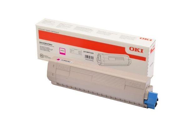 Oki C823/C833/C843 Toner Magenta 7K (Eredeti)