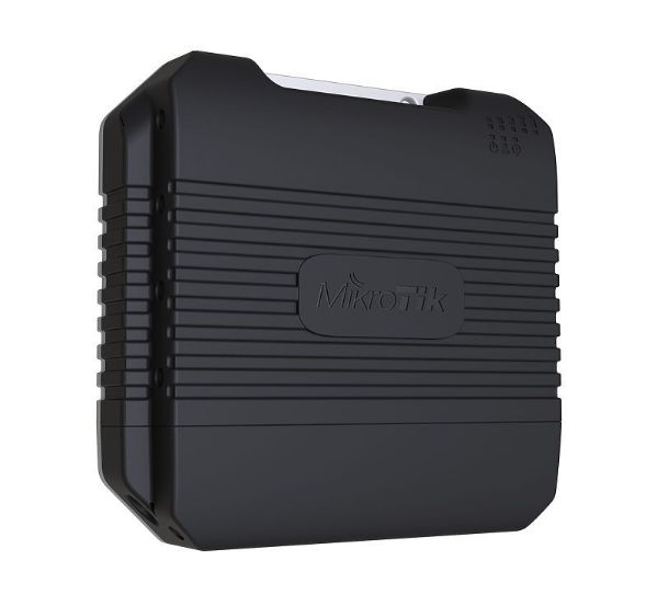 MikroTik LtAP LTE kit 1xGbE LAN GPS 1x miniPCIe 3x miniSIM foglalat kültéri WiFi accesspoint beépített LTE modemmel