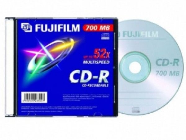 CD-R 80 Fuji 700MB 52x slim