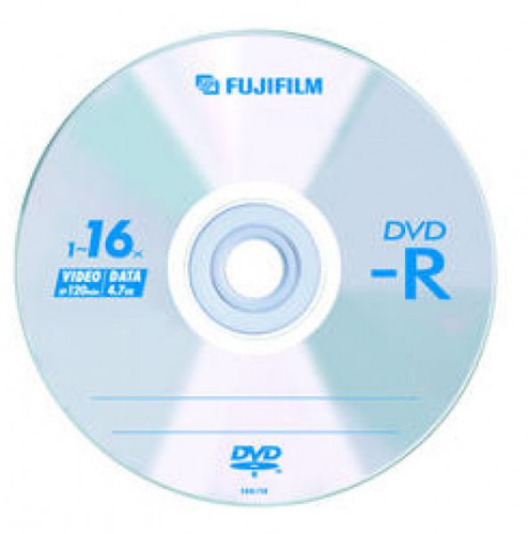 DVD-R FUJI 4,7GB 16x papírtok
