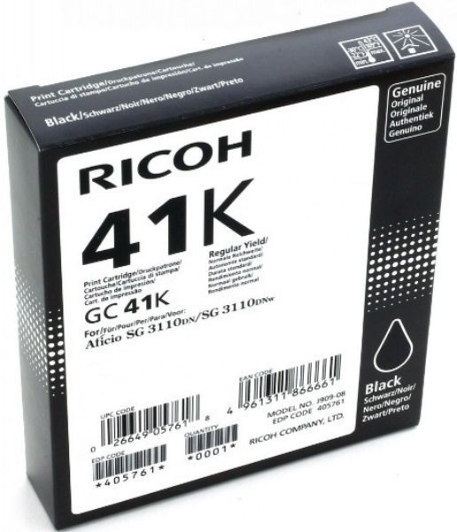 Ricoh SG3110 gél Black (Eredeti)  GC41