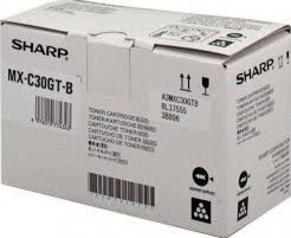 Sharp MXC30GTB toner Bk (Eredeti)